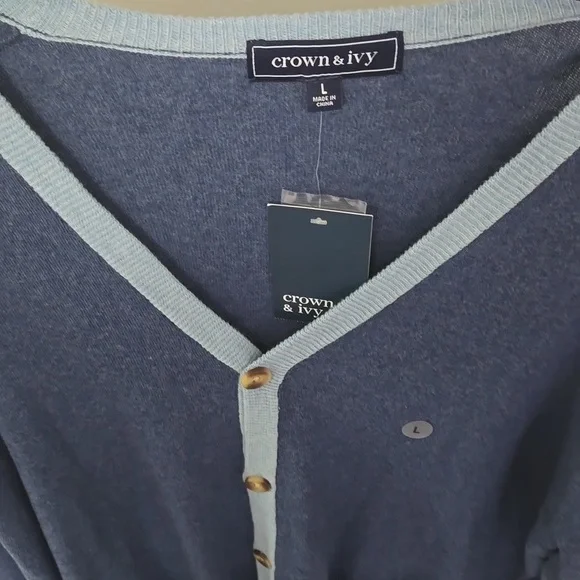 Crown & Ivy long sleeve sweater - Picture 5 of 11